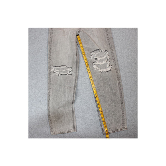 American Eagle Womens Highest Rise 90s Boyfriend Jean Gray NWT 4 Regular - Picture 5 of 12